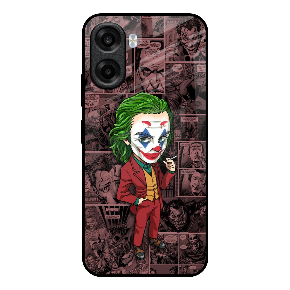 Joker Cartoon OPPO K14x 5G Glass Back Cover Online