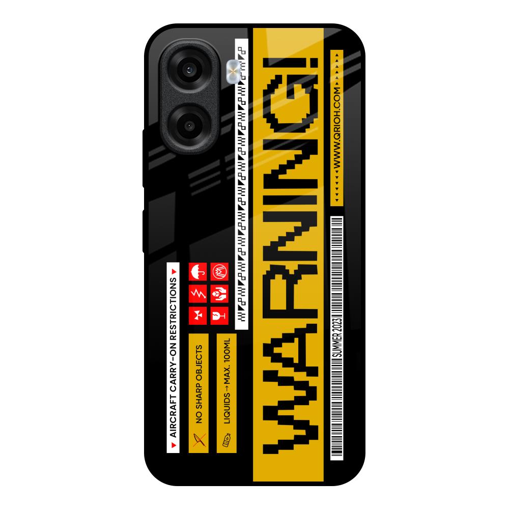 Aircraft Warning OPPO K14x 5G Glass Back Cover Online