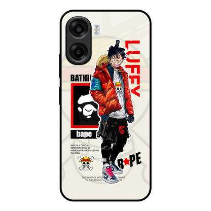 Bape Luffy OPPO K14x 5G Glass Back Cover Online