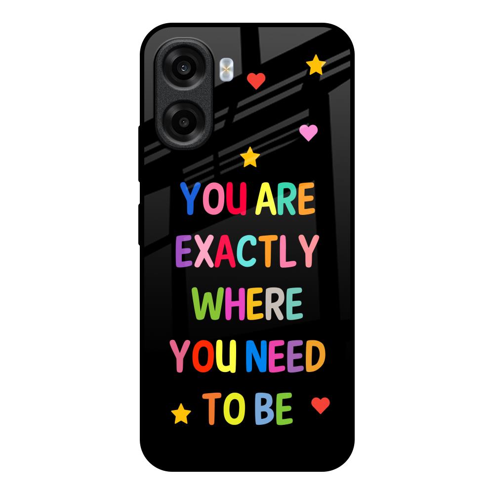 Magical Words OPPO K14x 5G Glass Back Cover Online