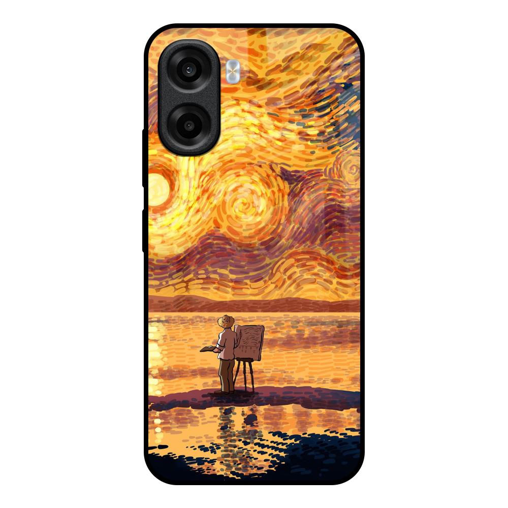 Sunset Vincent OPPO K14x 5G Glass Back Cover Online