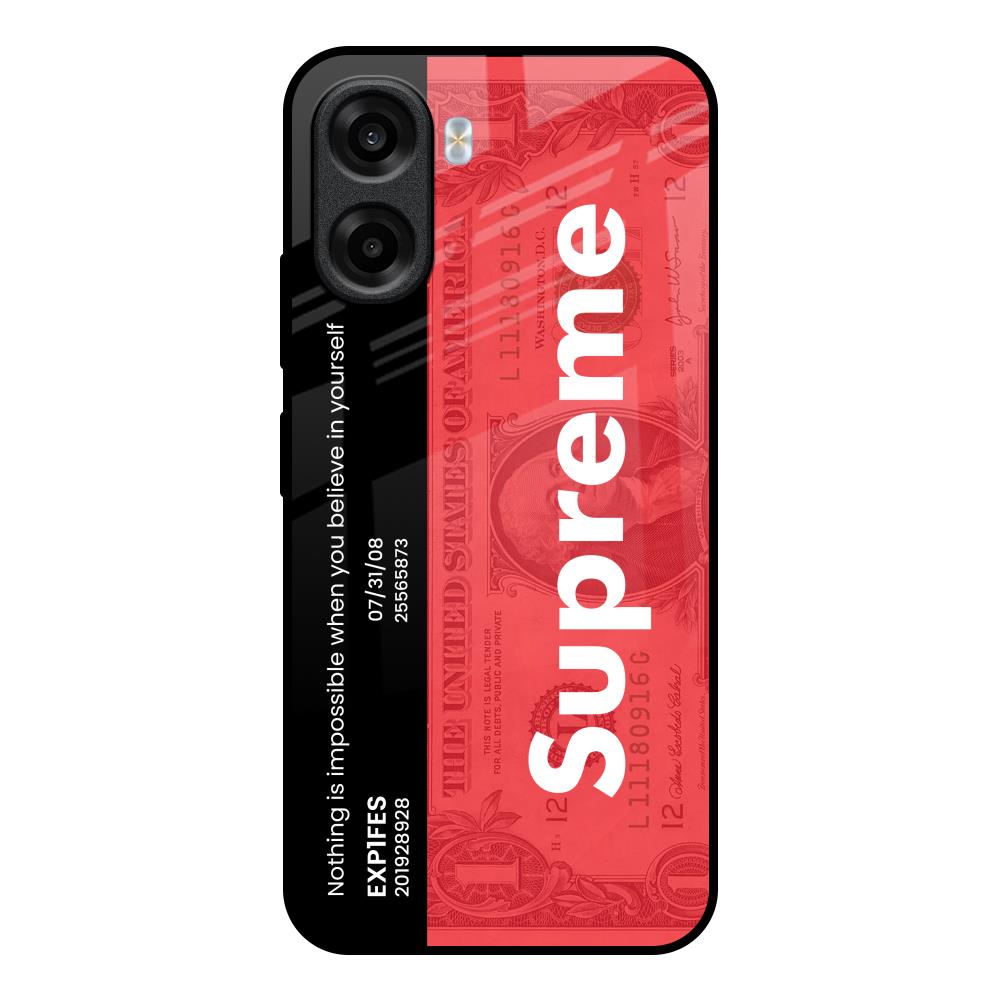 Supreme Ticket OPPO K14x 5G Glass Back Cover Online