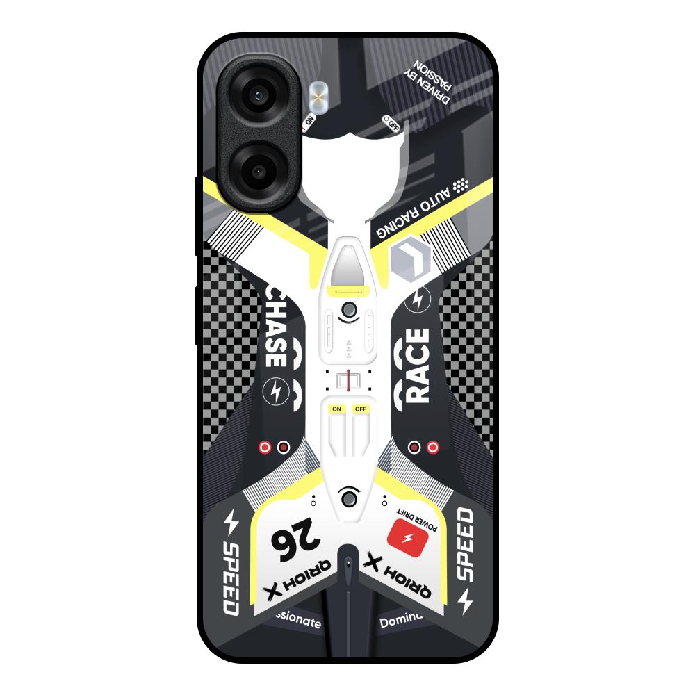 Car Enthusiast OPPO K14x 5G Glass Back Cover Online