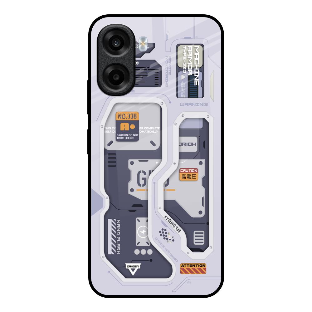 Tech Savvy OPPO K14x 5G Glass Back Cover Online