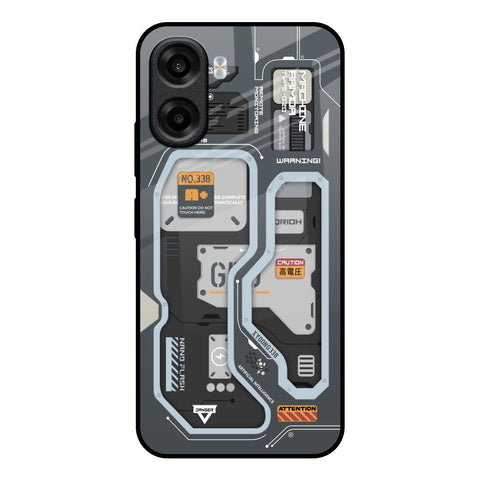 Retro Futuristic OPPO K14x 5G Glass Back Cover Online