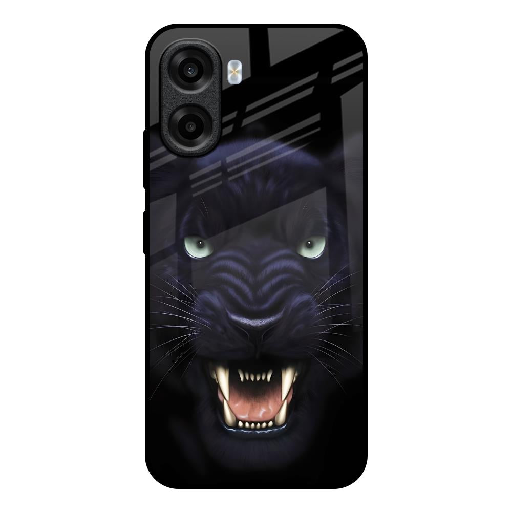 Angry Black Tiger OPPO K14x 5G Glass Back Cover Online