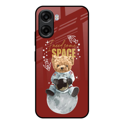 Astronaut Bear OPPO K14x 5G Glass Back Cover Online