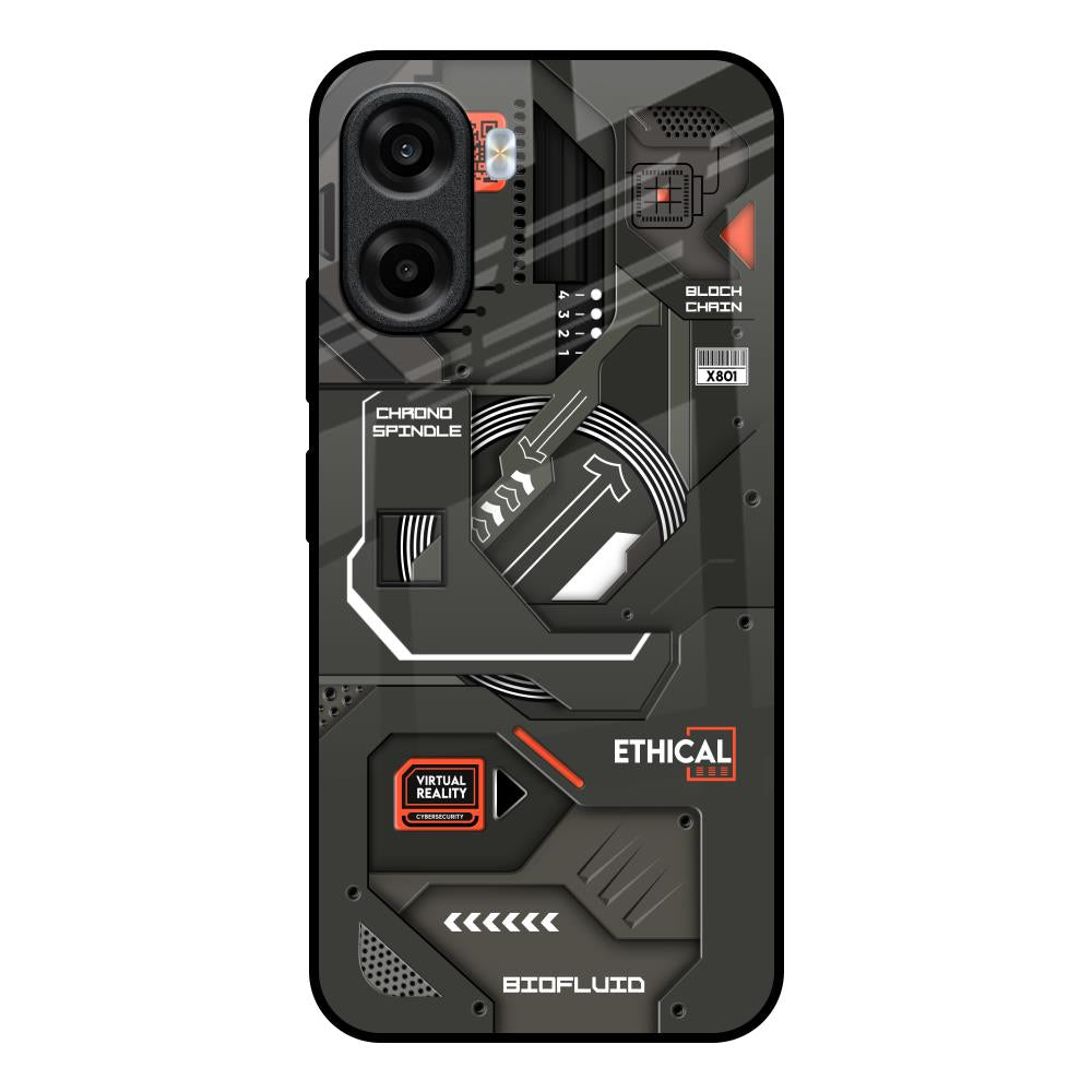 Tech Aesthetics OPPO K14x 5G Glass Back Cover Online