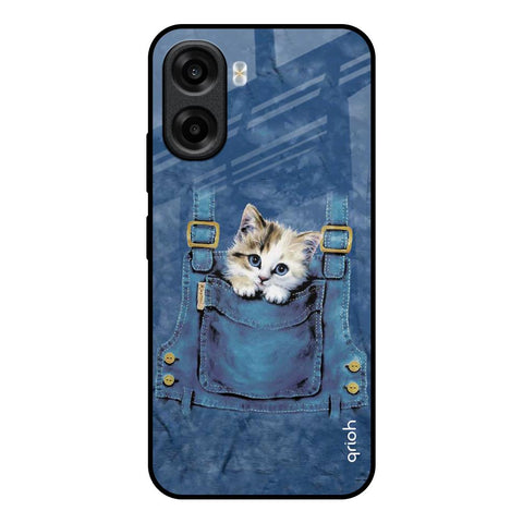 Kitty In Pocket OPPO K14x 5G Glass Back Cover Online