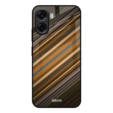 Diagonal Slash Pattern OPPO K14x 5G Glass Back Cover Online