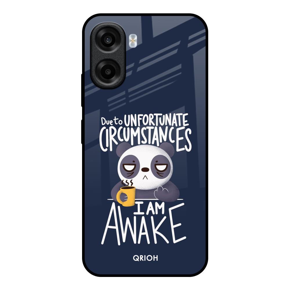 Struggling Panda OPPO K14x 5G Glass Back Cover Online