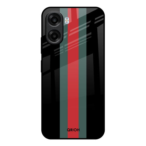 Vertical Stripes OPPO K14x 5G Glass Back Cover Online