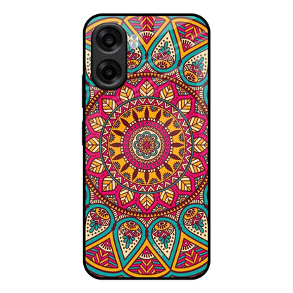 Elegant Mandala OPPO K14x 5G Glass Back Cover Online
