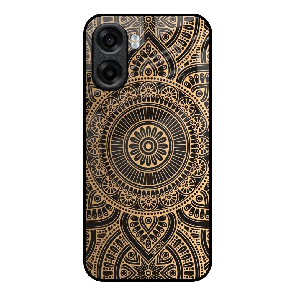 Luxury Mandala OPPO K14x 5G Glass Back Cover Online
