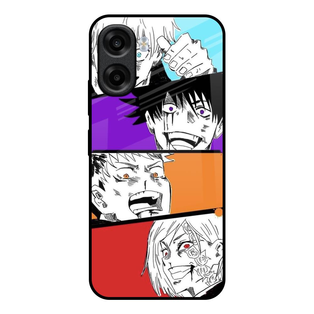 Anime Sketch OPPO K14x 5G Glass Back Cover Online