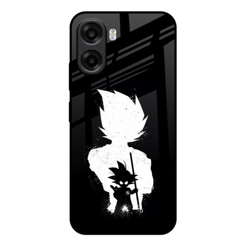 Monochrome Goku OPPO K14x 5G Glass Back Cover Online