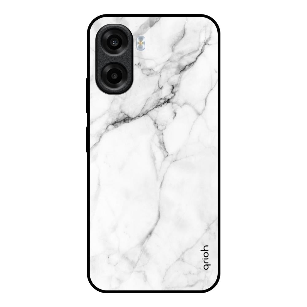 Modern White Marble OPPO K14x 5G Glass Back Cover Online