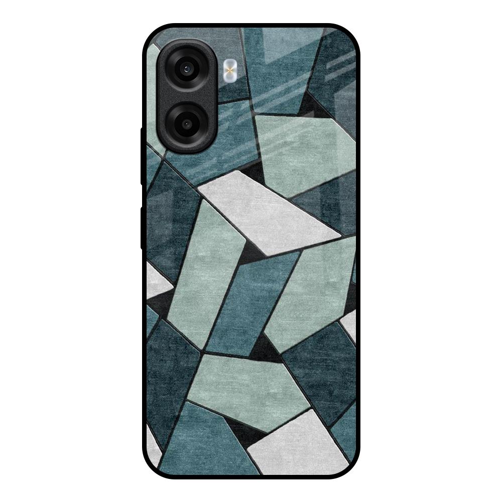 Abstact Tiles OPPO K14x 5G Glass Back Cover Online