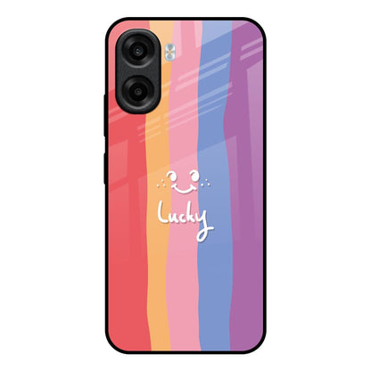 Lucky Abstract OPPO K14x 5G Glass Back Cover Online