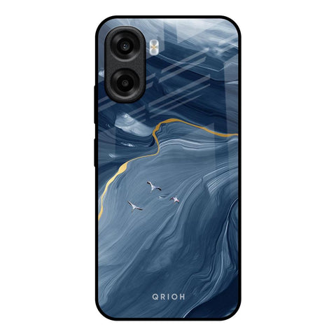 Deep Ocean Marble OPPO K14x 5G Glass Back Cover Online