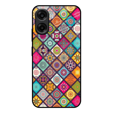 Multicolor Mandala OPPO K14x 5G Glass Back Cover Online