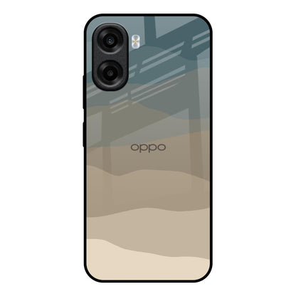 Abstract Mountain Pattern OPPO K14x 5G Glass Back Cover Online