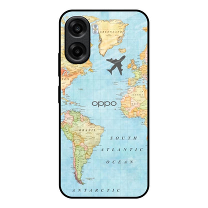 Fly Around The World OPPO K14x 5G Glass Back Cover Online