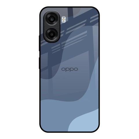 Navy Blue Ombre OPPO K14x 5G Glass Back Cover Online