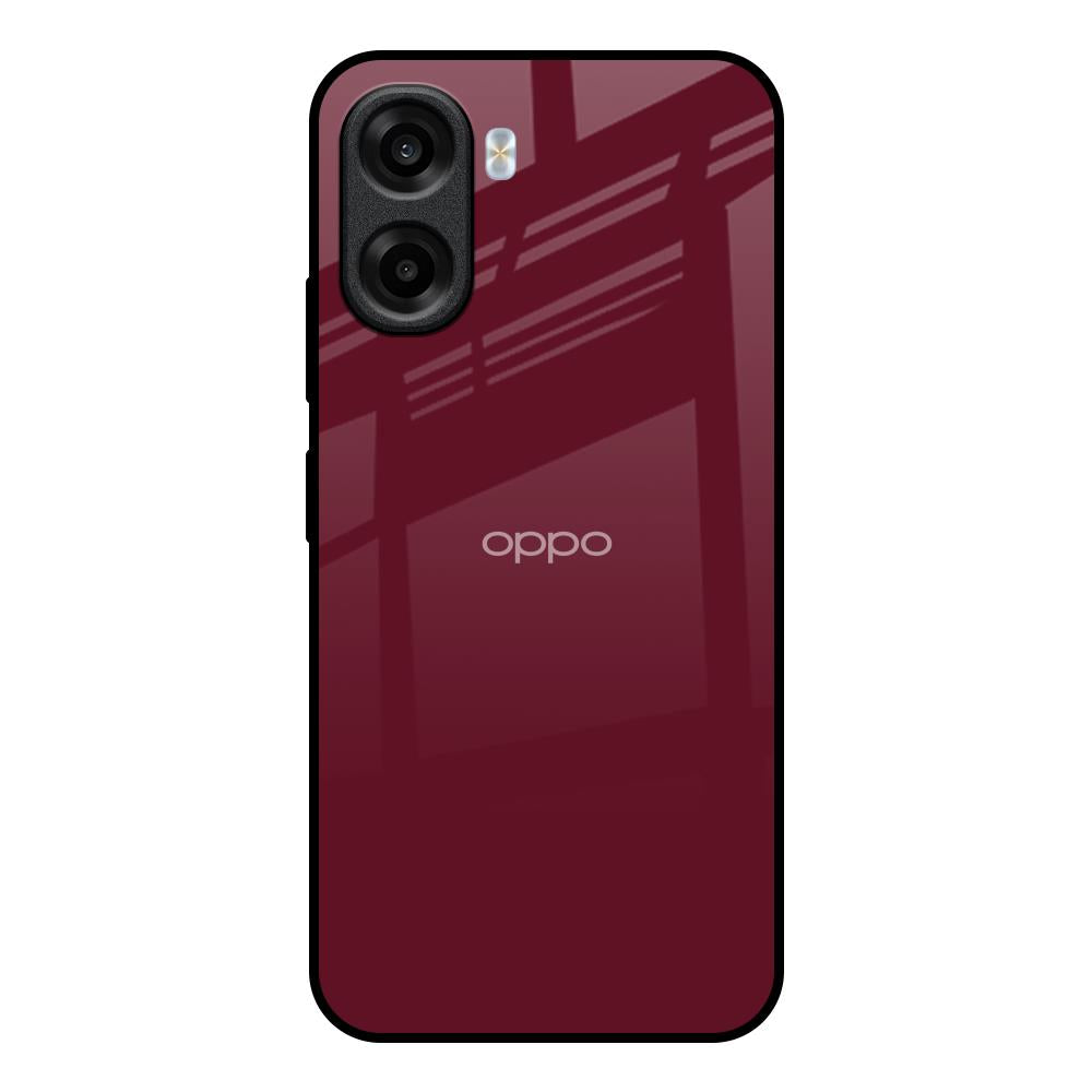 Classic Burgundy OPPO K14x 5G Glass Back Cover Online