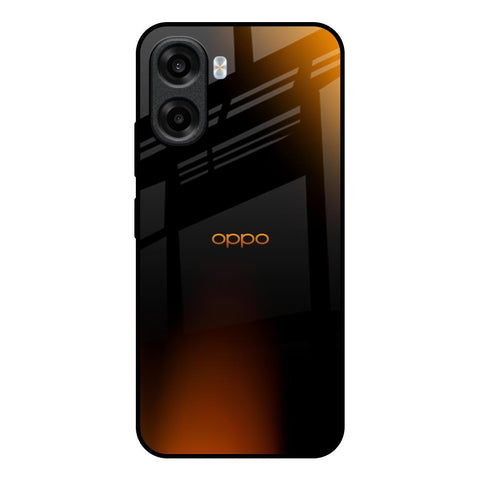 Orange Black Fusion OPPO K14x 5G Glass Back Cover Online