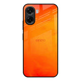 Tangy Orange OPPO K14x 5G Glass Back Cover Online