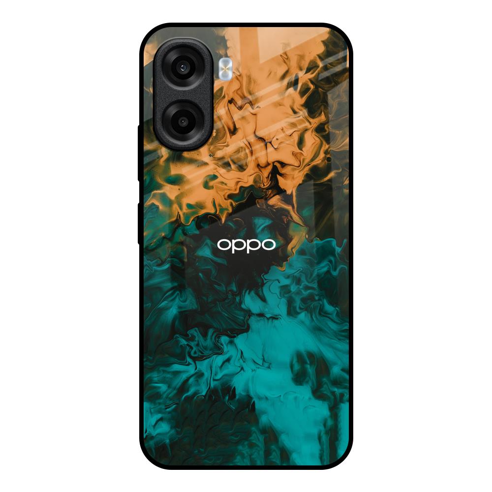 Watercolor Wave OPPO K14x 5G Glass Back Cover Online