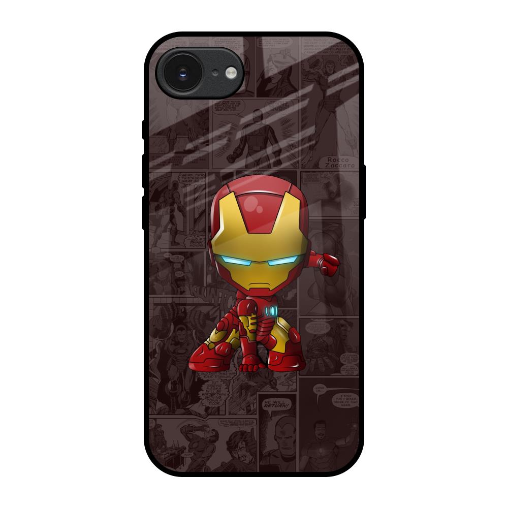 Angry Baby Super Hero Apple iPhone 17e Glass Back Cover Online