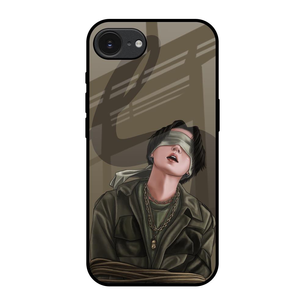 Blind Fold Apple iPhone 17e Glass Back Cover Online