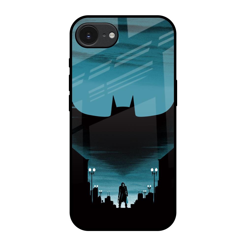 Cyan Bat Apple iPhone 17e Glass Back Cover Online