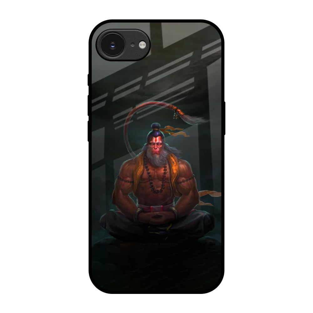 Lord Hanuman Animated Apple iPhone 17e Glass Back Cover Online