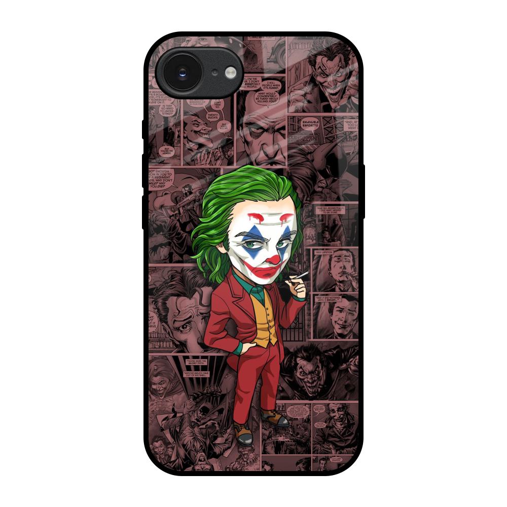 Joker Cartoon Apple iPhone 17e Glass Back Cover Online