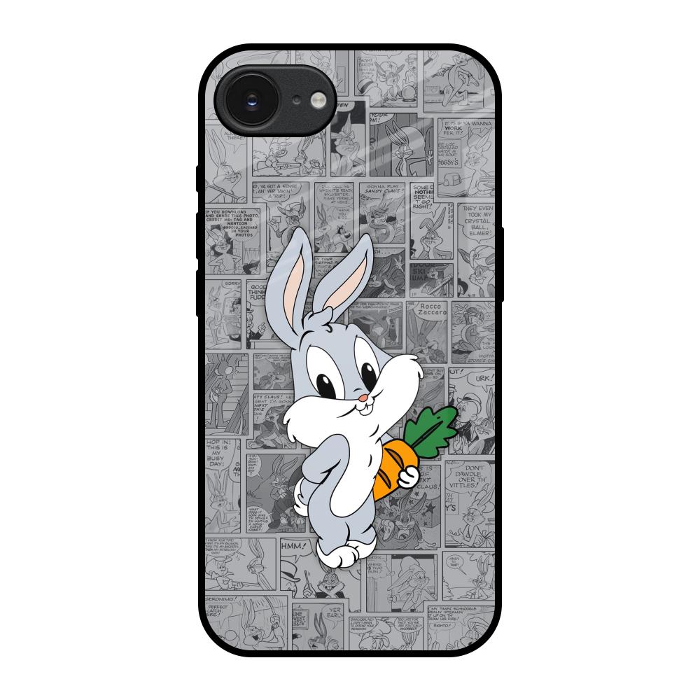 Cute Baby Bunny Apple iPhone 17e Glass Back Cover Online