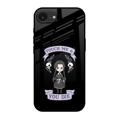 Touch Me & You Die Apple iPhone 17e Glass Back Cover Online