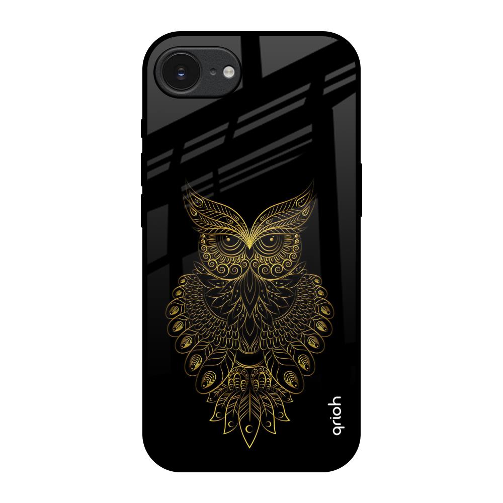 Golden Owl Apple iPhone 17e Glass Back Cover Online