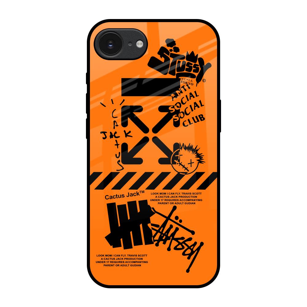 Anti Social Club Apple iPhone 17e Glass Back Cover Online