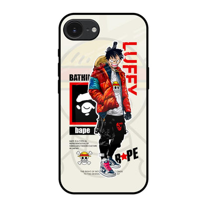 Bape Luffy Apple iPhone 17e Glass Back Cover Online