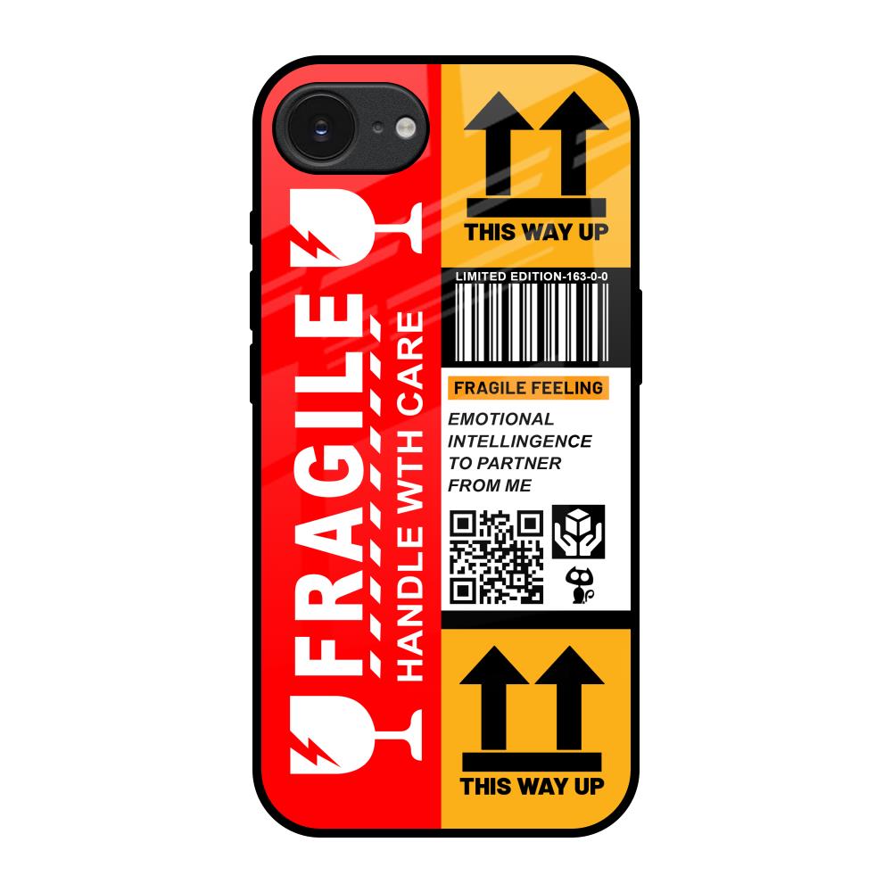 Handle With Care Apple iPhone 17e Glass Back Cover Online