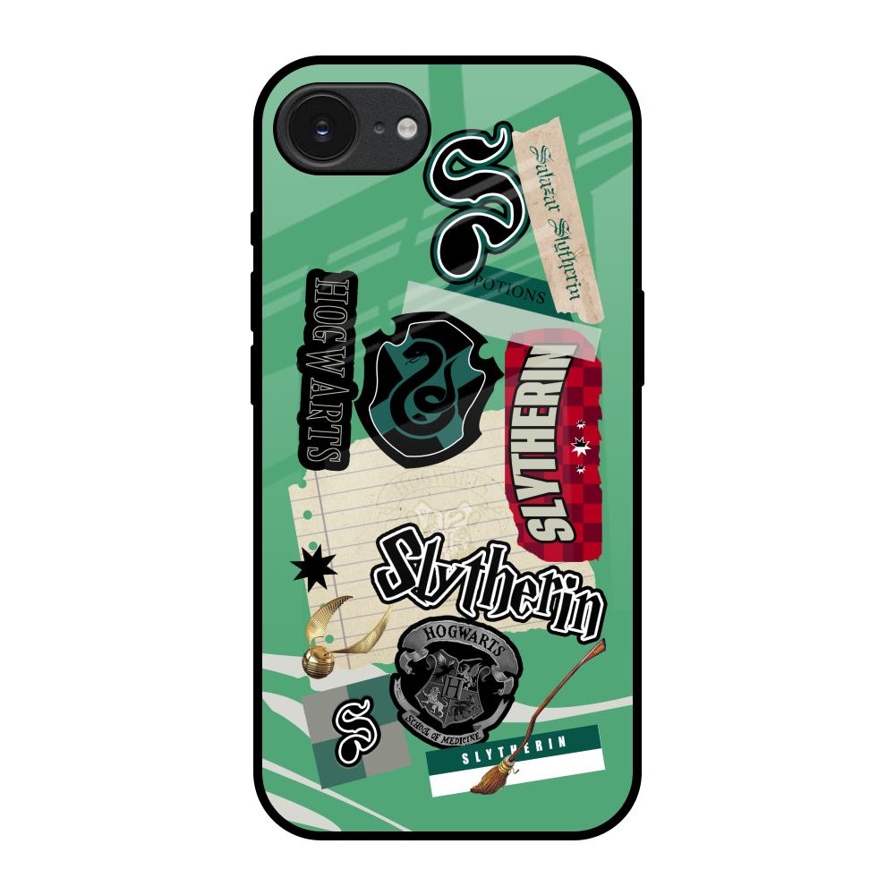 Slytherin Apple iPhone 17e Glass Back Cover Online