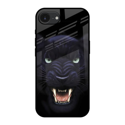 Angry Black Tiger Apple iPhone 17e Glass Back Cover Online