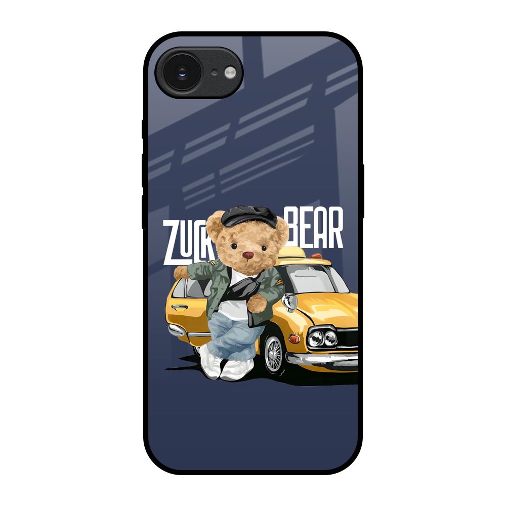 Adventurous Bear Apple iPhone 17e Glass Back Cover Online