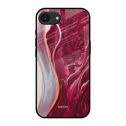 Crimson Ruby Apple iPhone 17e Glass Back Cover Online