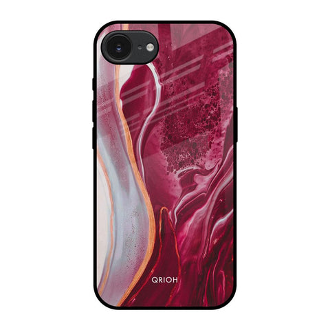 Crimson Ruby Apple iPhone 17e Glass Back Cover Online