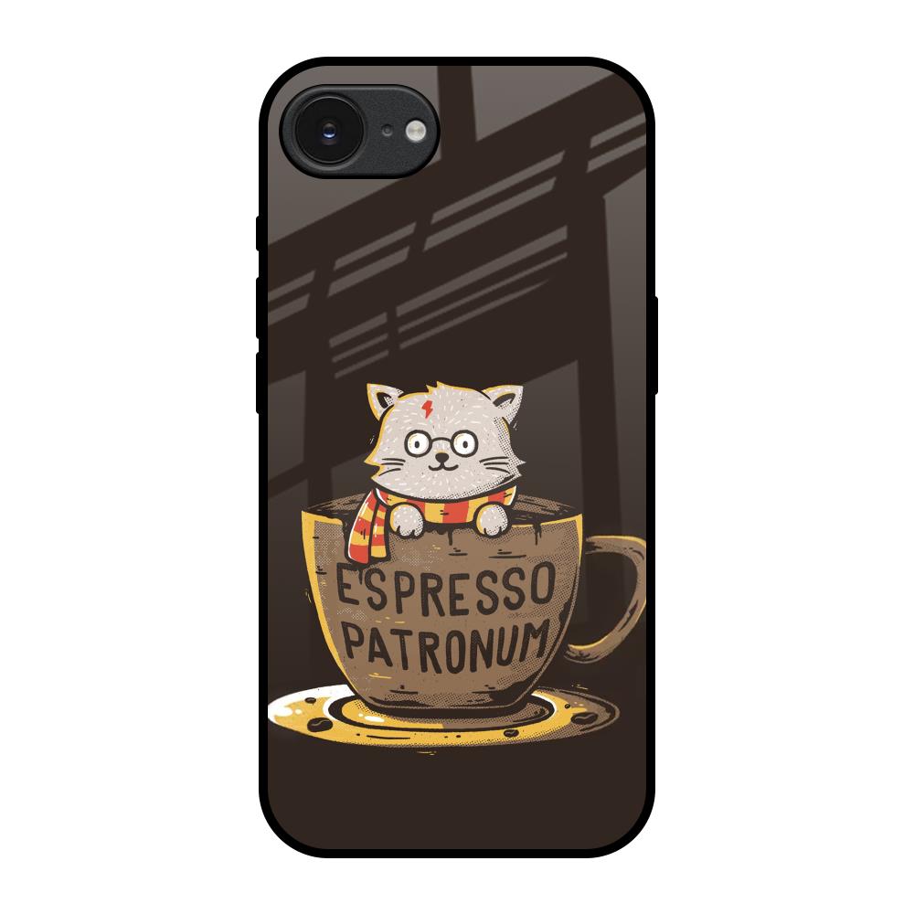 Tea With Kitty Apple iPhone 17e Glass Back Cover Online