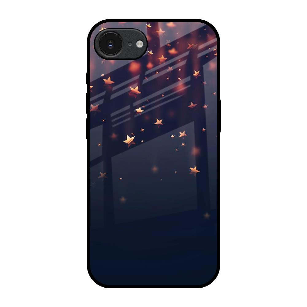 Falling Stars Apple iPhone 17e Glass Back Cover Online